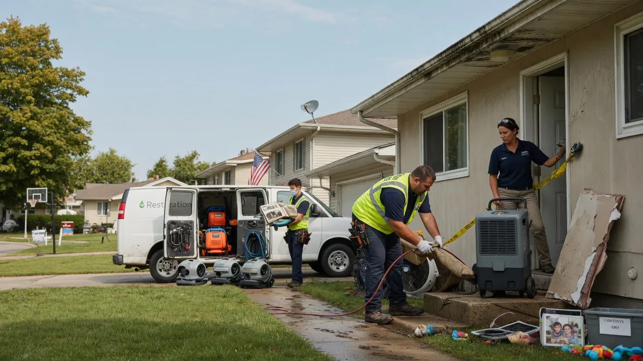Water Damage Restoration in Gardner, KS near me